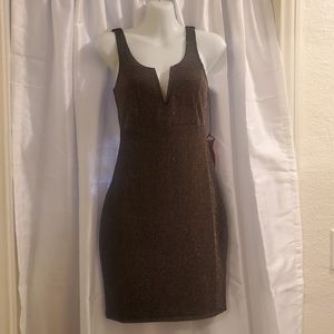 Dress sequin black